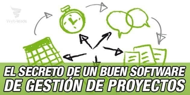 El secreto de un software de gestión de proyectos eficiente.